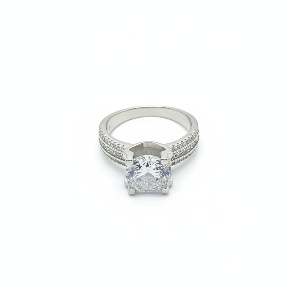 Radiant 2-Carat Moissanite Luxe Ring..