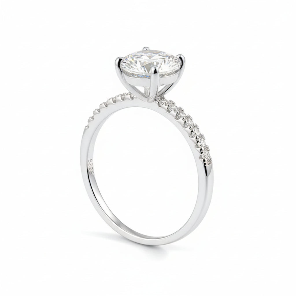 Exquisite Luxury Moissanite Engagement Ring for Women – Elegant Oval Cut with Hidden Halo Design, Available in 1 to 4 Carats, GRA Certified, Crafted in S925 Sterling Silver – Perfect Wedding Band and Holiday Gift